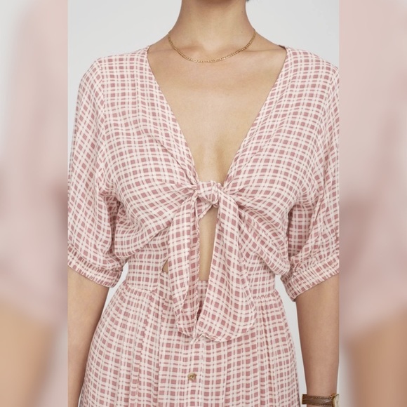 🌟 FAITHFULL THE BRAND MAPLE MIDI DRESS NWT 🌟 - Picture 12 of 12